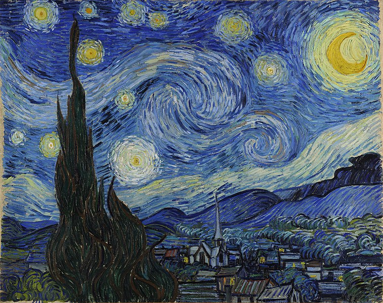 La nuit étoilée, Van Gogh
