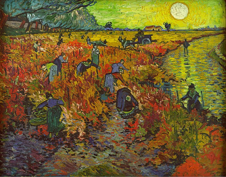 La vigne rouge - Van Gogh